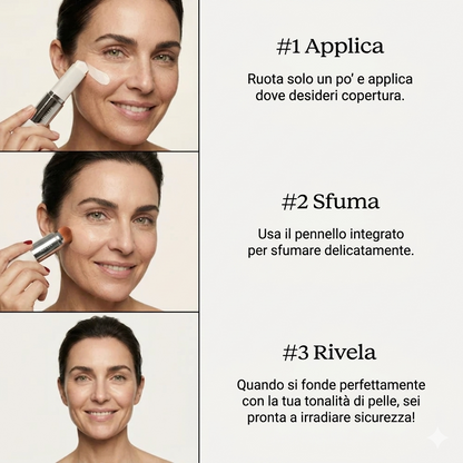 Lumira® Fondotinta in stick adatto a qualsiasi pelle